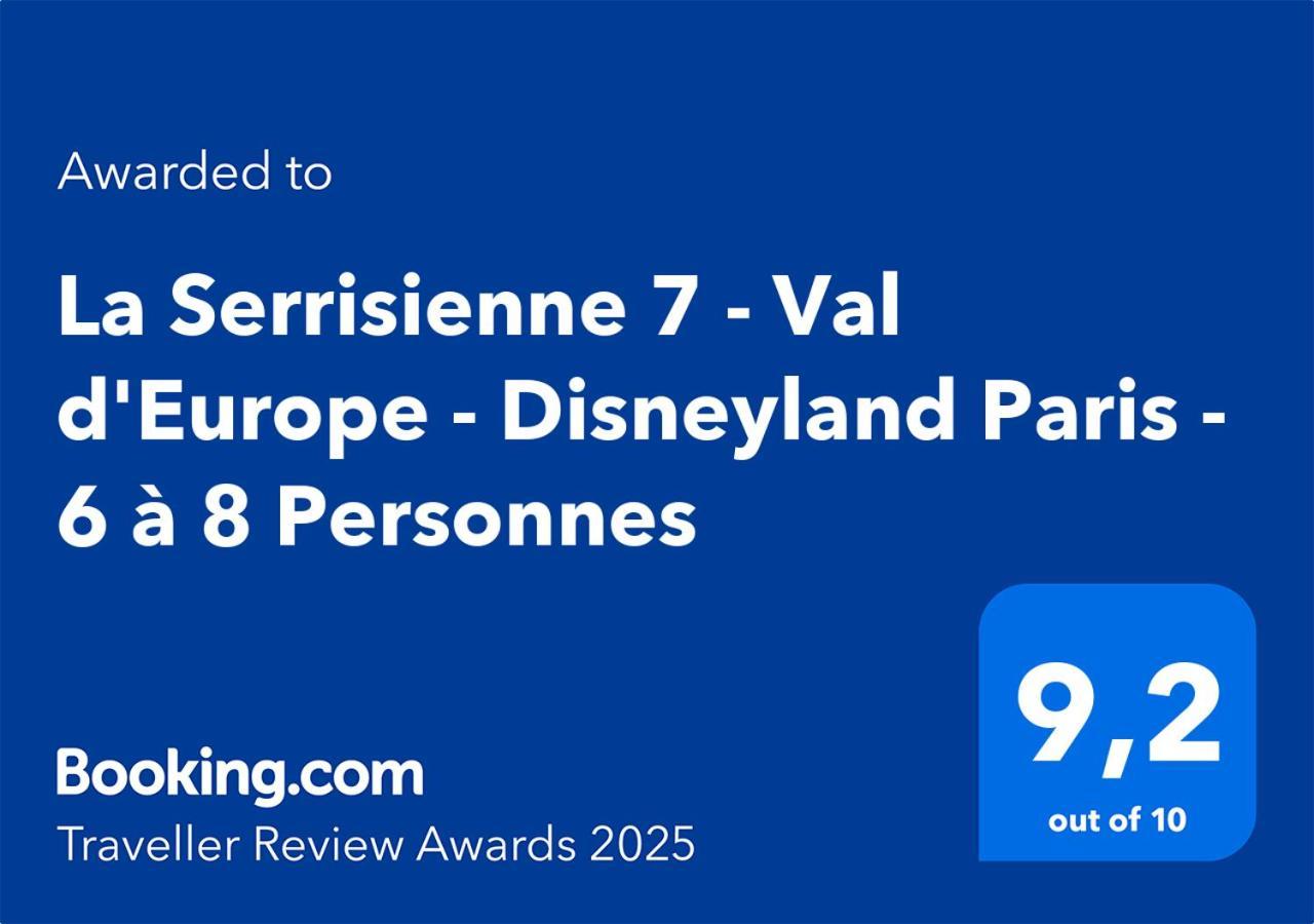 La Serrisienne 7 - Val D'Europe - Disneyland Paris - 6 A 8 Personnes Bagian luar foto